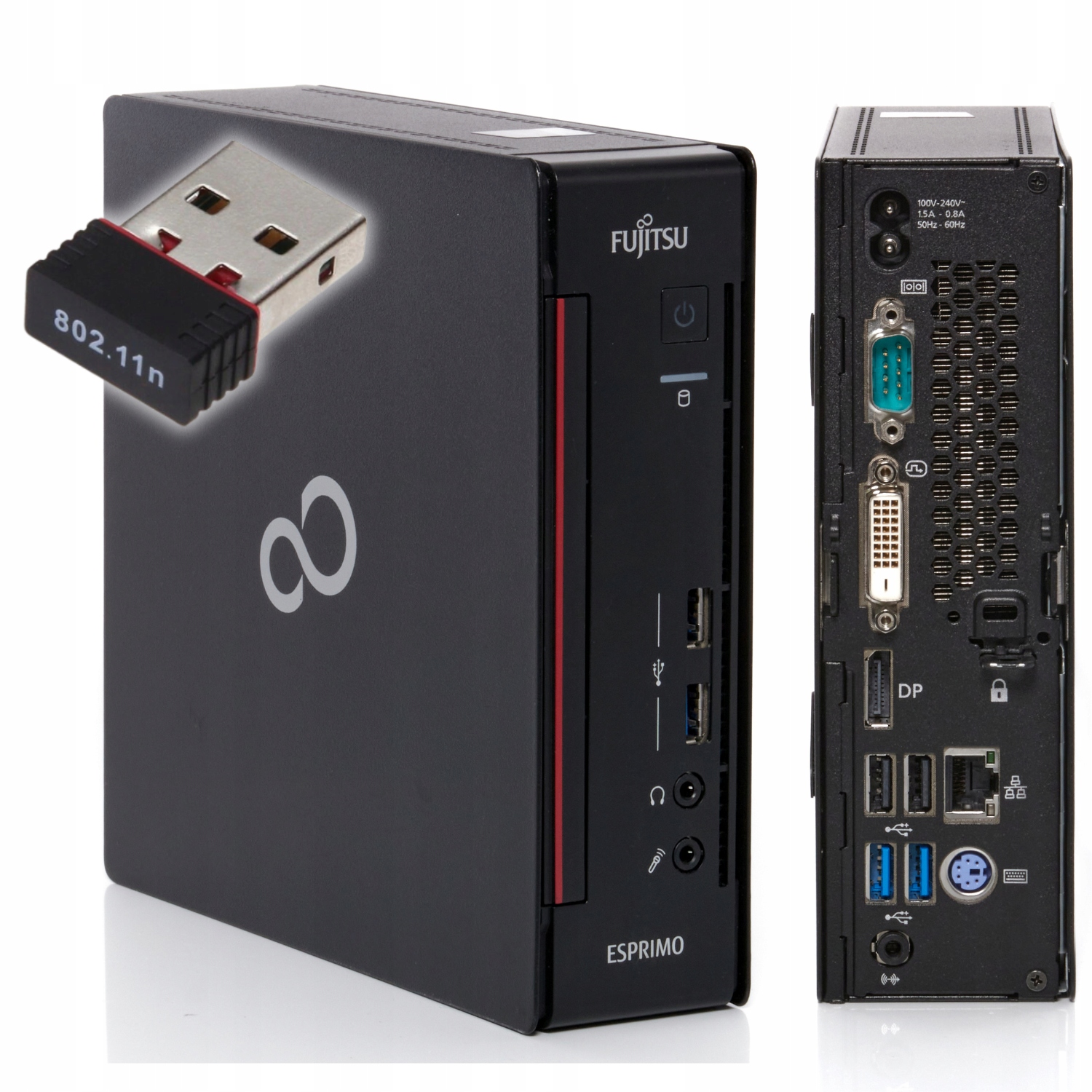 Fujitsu Esprimo Q556/2 Intel Core i5 16GB DDR4 512GB SSD Windows