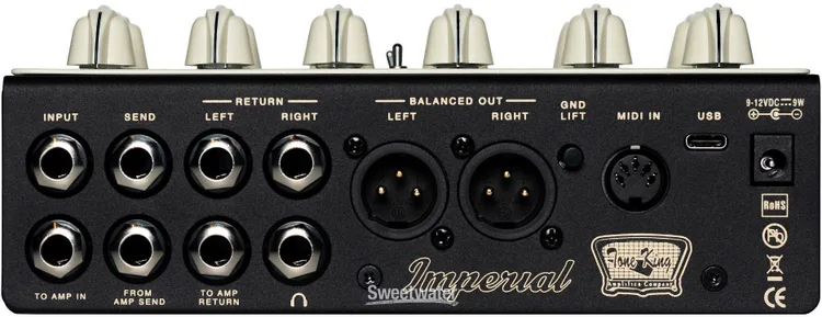 新時代】Tone King Imperial Preamp 真空管＋IR搭載でFenderクリーンを