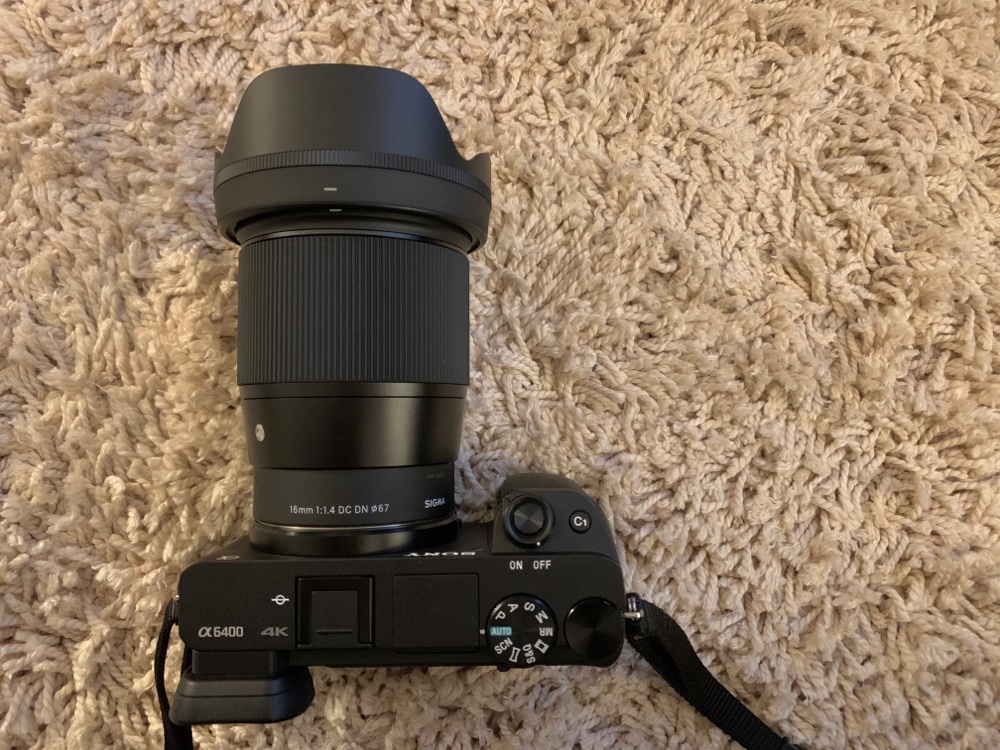 α6400 2本目の単焦点レンズを購入！ SIGMA 16mm F1.4 開封レビュー