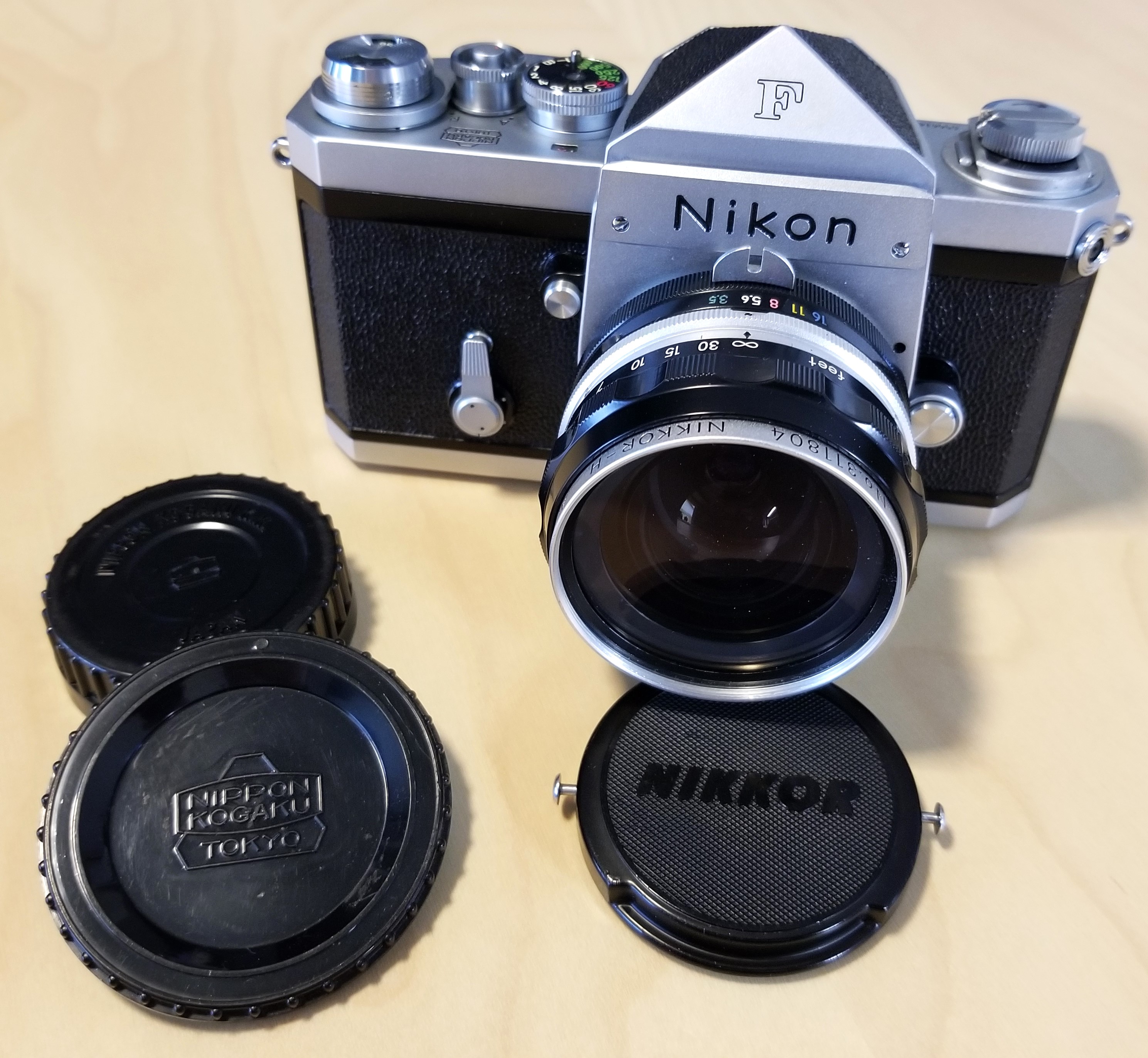 Nikon F – this one is from late 1964 | Chasing Classic Cameras