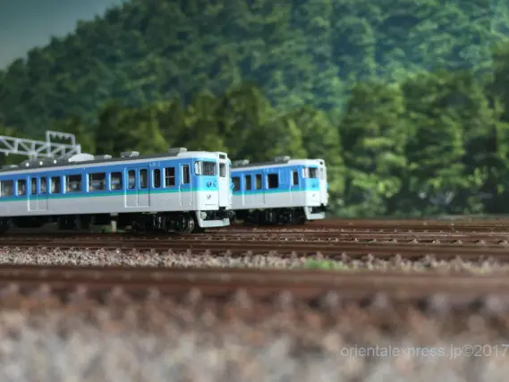 115系1000番台 長野色セット 入線です。 TOMIX 92709 | NGaugeJP