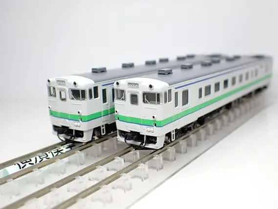 キハ40 1700番代（タイフォンあり）が入線しました。 TOMIX 7435 7436