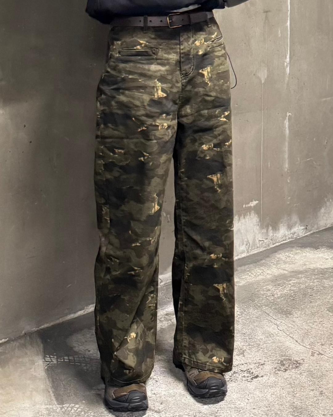 即納】迷彩柄ワイドレッグパンツ SM0148 – YOLO（ヨロ）｜ファッション通販