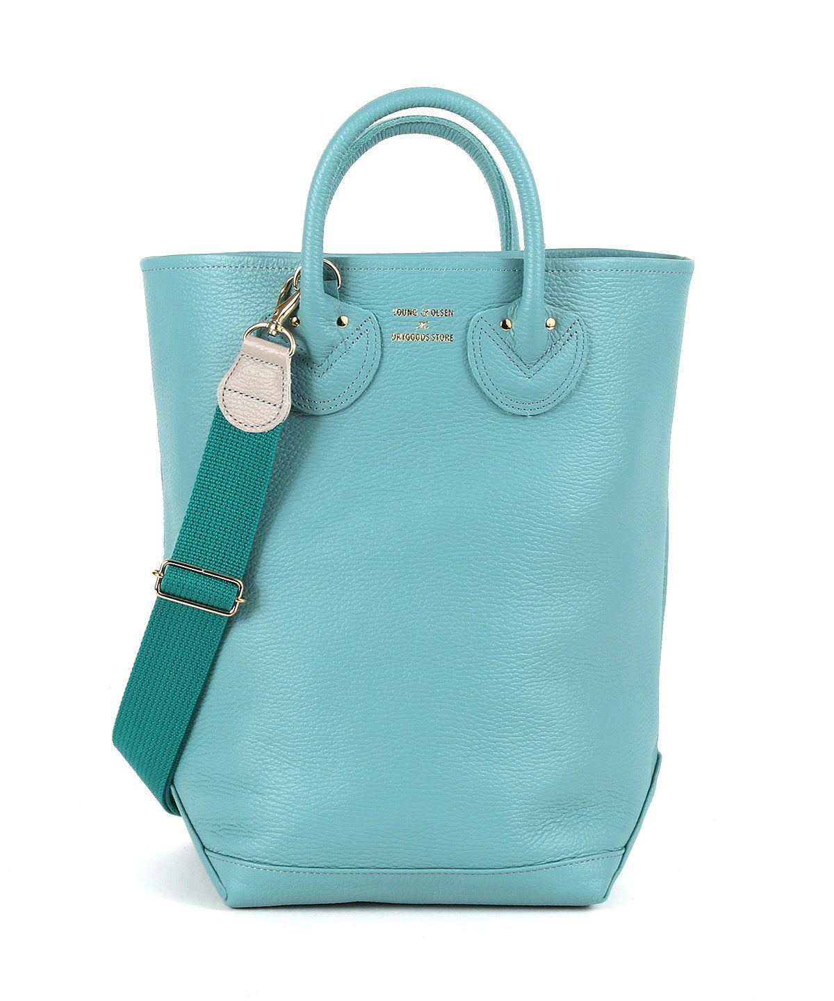 ヤングアンドオルセン エンボスド レザー ハバーサック M – YOUNG