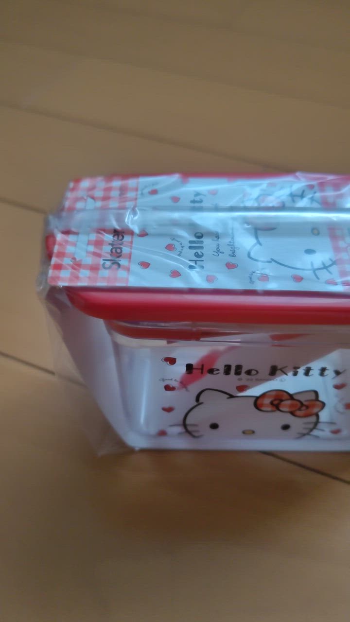 ハローキティ 調味料 ポット 380ml ワンプッシュで開く 入れ 容器 砂糖