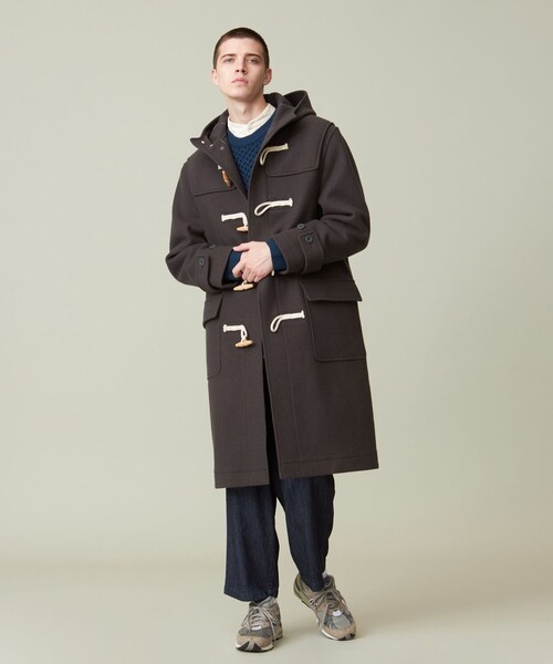 J.PRESS YORK STREET ダッフルコート LARGE ネイビー メンズ