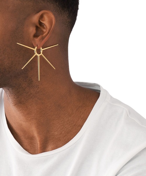 DIESEL（ディーゼル） ピアス アクセサリー メンズ ピアス ゴールド
