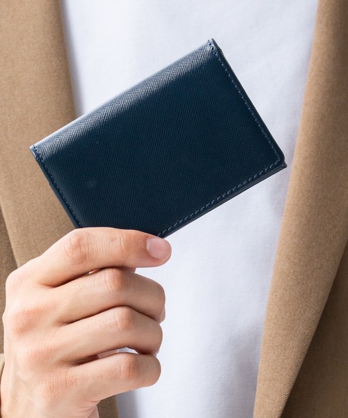 MURA（ムラ） 名刺入れ サフィアーノレザー 本革 名刺入れ メンズ