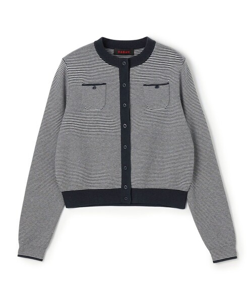 CABaN（キャバン） ニットカーディガン X-SMALL ブルー レディース