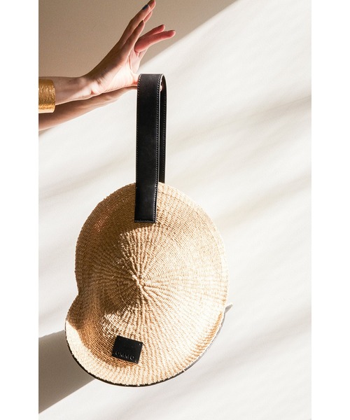 OMMO（オーエムエムオー） かごバッグ カゴバッグ CIRCLE STRAW BAG