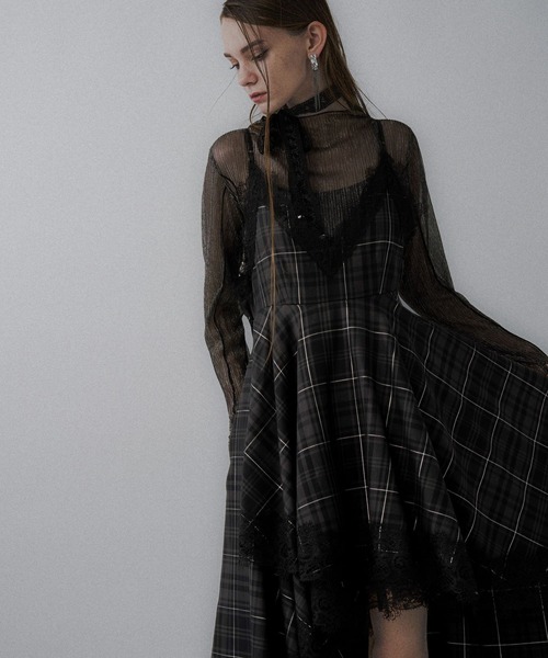 HARE（ハレ） ワンピース タータンチェックキャミワンピース(HARE