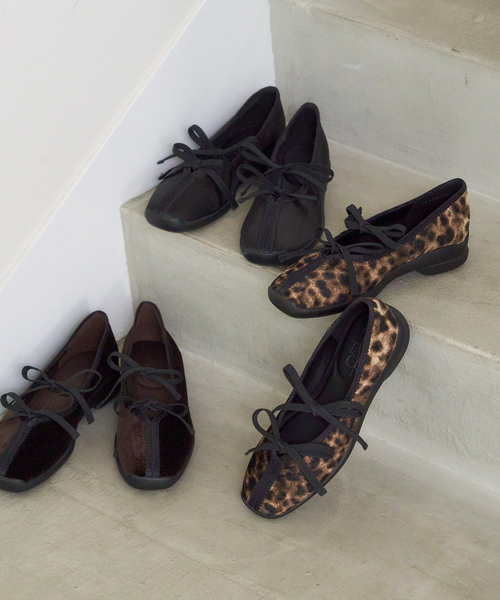 LE TALON（ル タロン） スニーカー 「追加3」Lダブルリボンバレリーナ