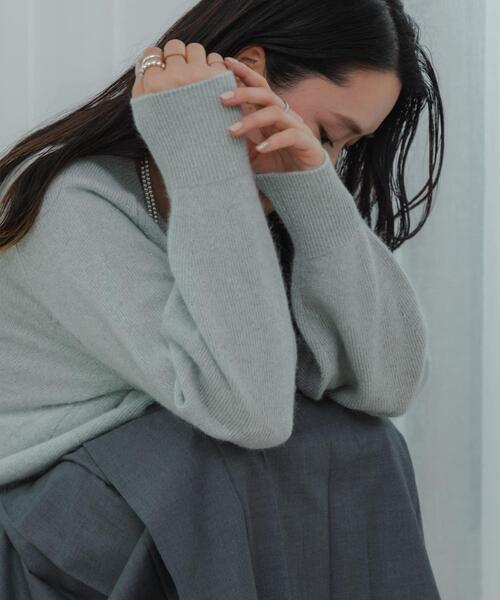 URBAN RESEARCH（アーバンリサーチ） ニット セーター FOX混ラメニット