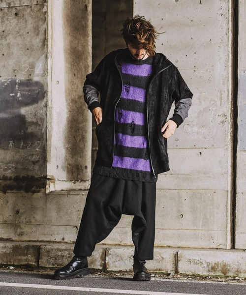 NO ID.（ノーアイディー） パーカー 「NO ID.」Dolman Sleeve Hooded