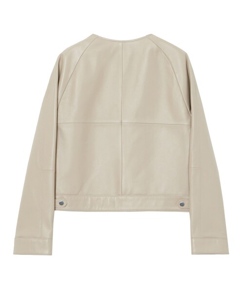 ANAYI（アナイ） レザージャケット ライダース ラムレザーファスナー