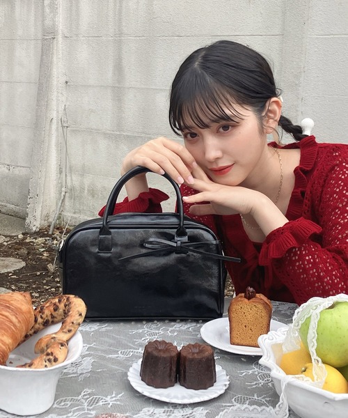 AS KNOW AS（アズノゥアズ） ボストンバッグ フェイクレザー 2WAY