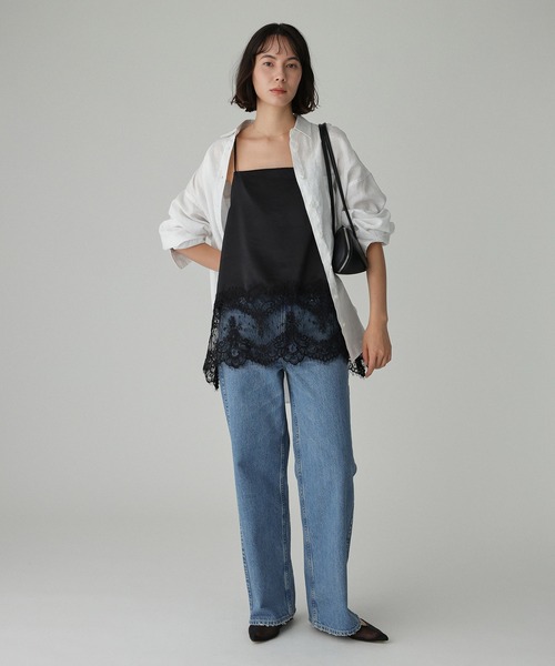 BABYLONE（バビロン） キャミソール ヘムレースキャミソール