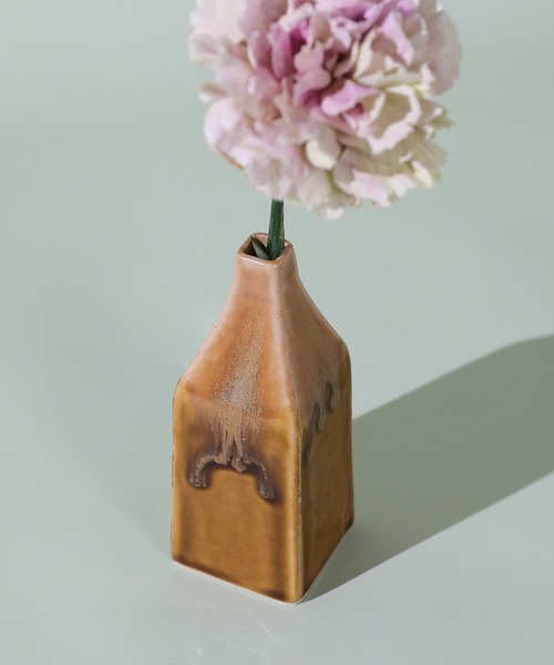 花瓶 屋根型一輪挿し 花器 フラワーベース 波佐見焼 : ZOZOTOWN Yahoo