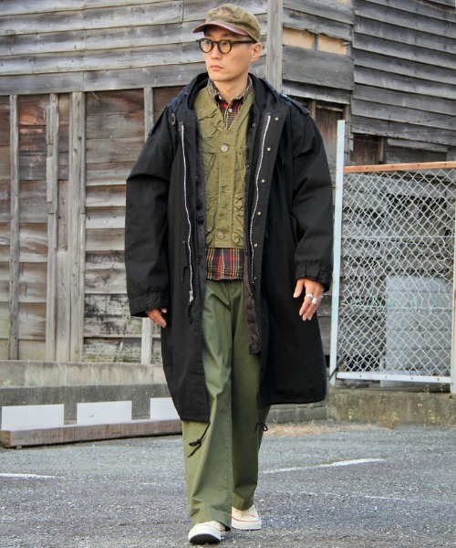 HOUSTON（ヒューストン） モッズコート コート HOUSTON M-51パーカ