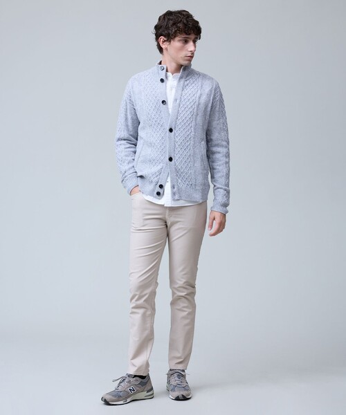 J.PRESS（J.プレス） カーディガン ウール×カシミヤの上質素材「Cash