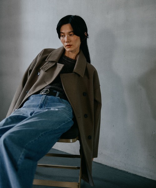 LEPSIM（レプシィム） コート アウター ウーリーダブルミドルコート