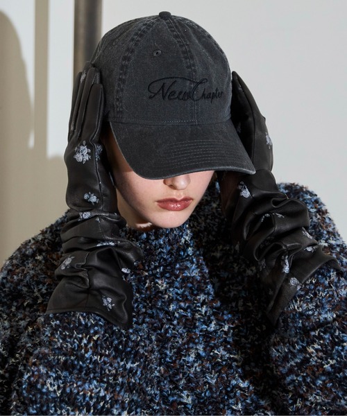 MAISON SPECIAL（メゾンスペシャル） 手袋 Side Gathers Vegan Leather