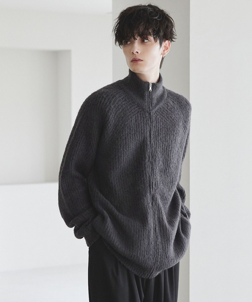 CTHY セーター ニット ウールミックスドライバーズニット メンズ