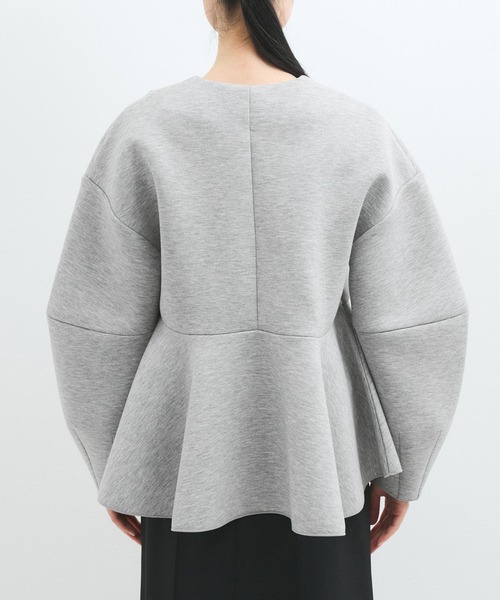 ADAM ET ROPE'（アダムエロペ） カーディガン 「洗える」エッグ