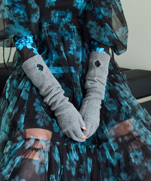 MAISON SPECIAL（メゾンスペシャル） 手袋 Fox Blend Knit Gloves