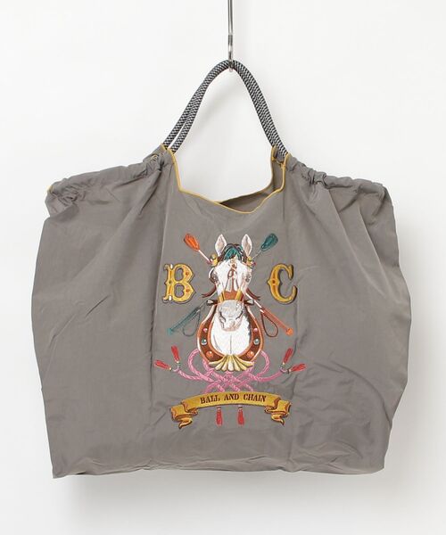 Ball＆Chain（ボールアンドチェーン） エコバッグ HORSESHOE/Lサイズ