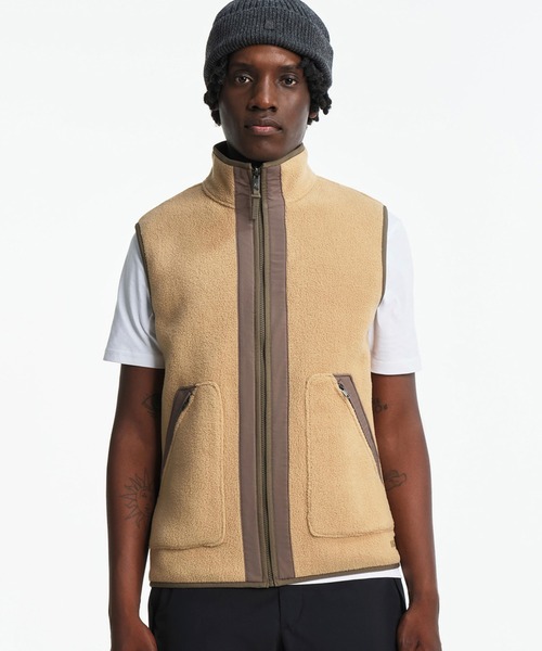 AIGLE（エーグル） ベスト ジレ リバーシブルフリースベスト T-Kit