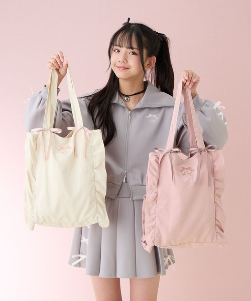 Amourire girl（アムリールガール） レッスンバッグ フリルリボンBAG
