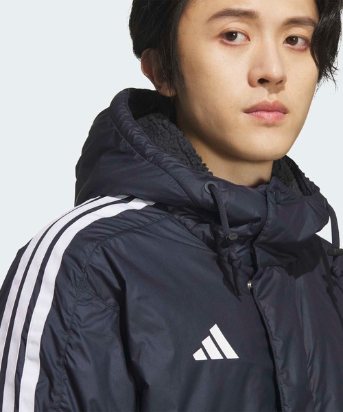 adidas（アディダス） ダウンジャケット ダウン スリーストライプス