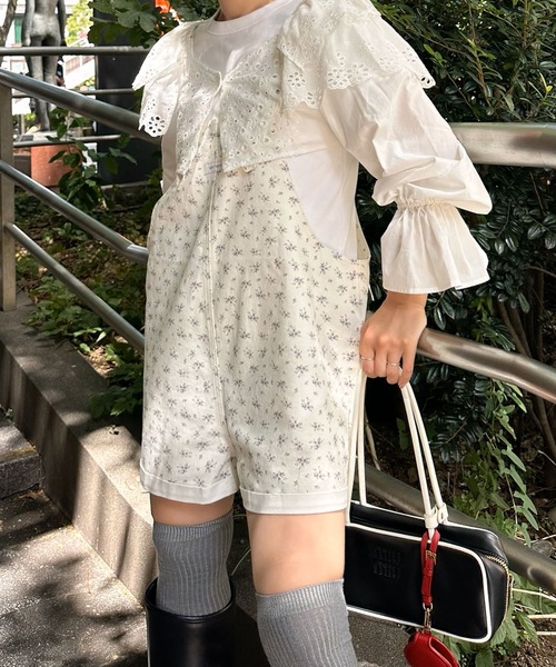 Alley Tokyo サロペット オーバーオール ミニサロペ レディース