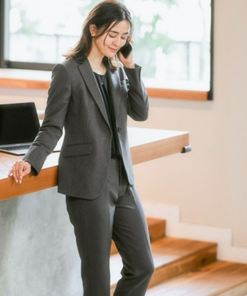 7days Life Styling セットアップ 「洗濯機OK・ストレッチ」ウール調9