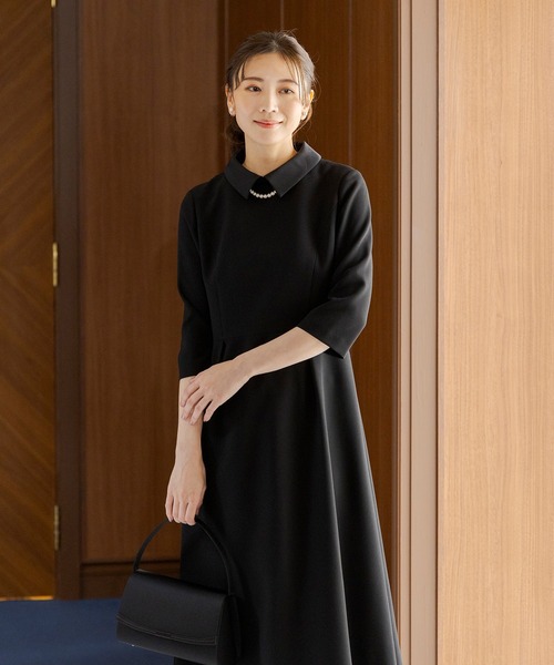 CARETTE（カレット） セットアップ 衿付きボレロジャケットとロング