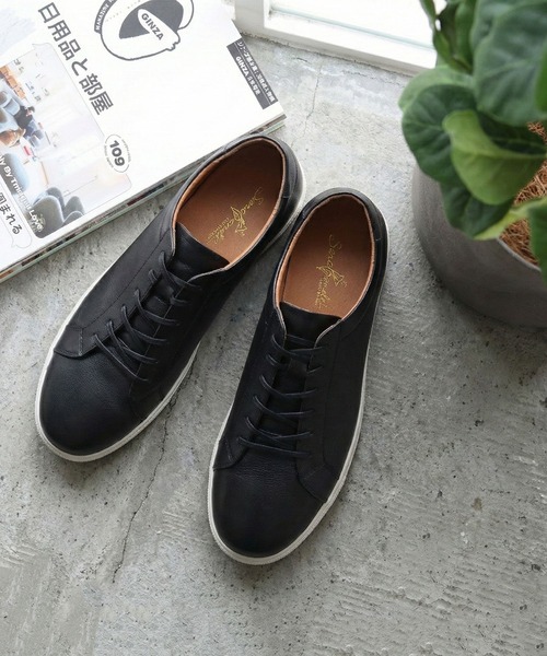 SARABANDE（サラバンド） スニーカー 本革レザースニーカー メンズ