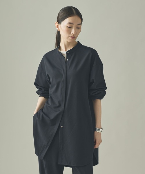 Curensology（カレンソロジー） ブラウス シャツ /ウールライク