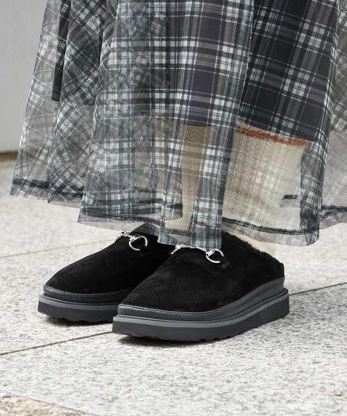 MOHI（モヒ） サンダル Bit サボ ファーサンダル レディース