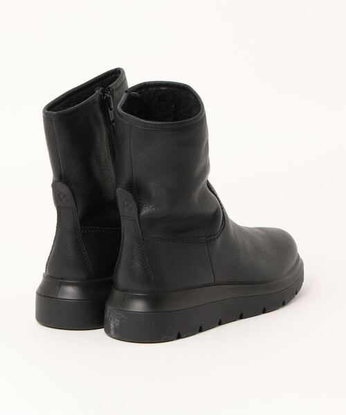 ecco（エコー） ショートブーツ 35 ブラック レディース : ZOZOTOWN