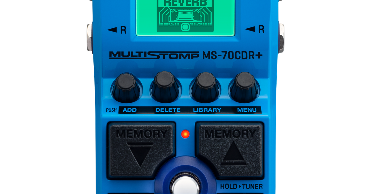 MS-70CDR+ MultiStomp for Guitarists | Buy Now | ZOOM