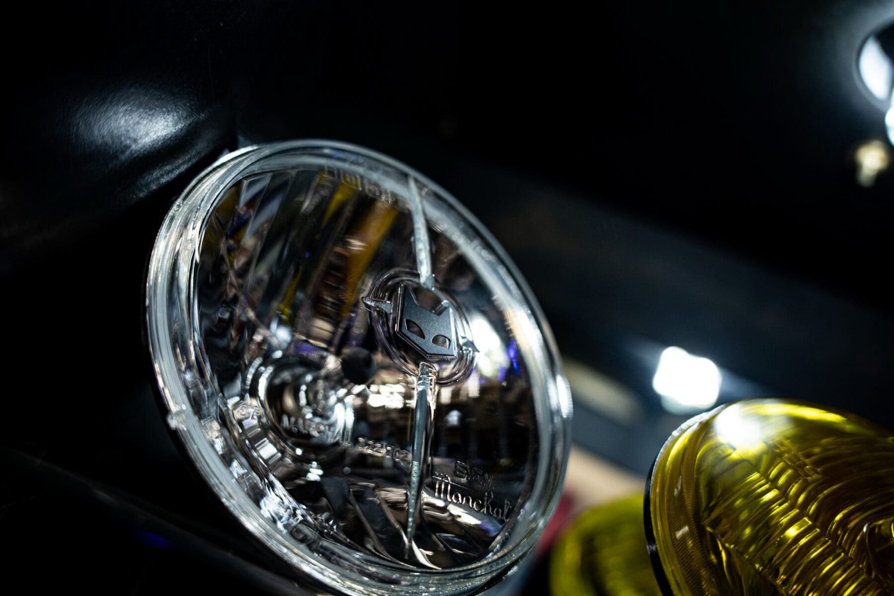 S.E.V. MARCHAL Round 7 Inch Headlights Universal (Direct Fit For