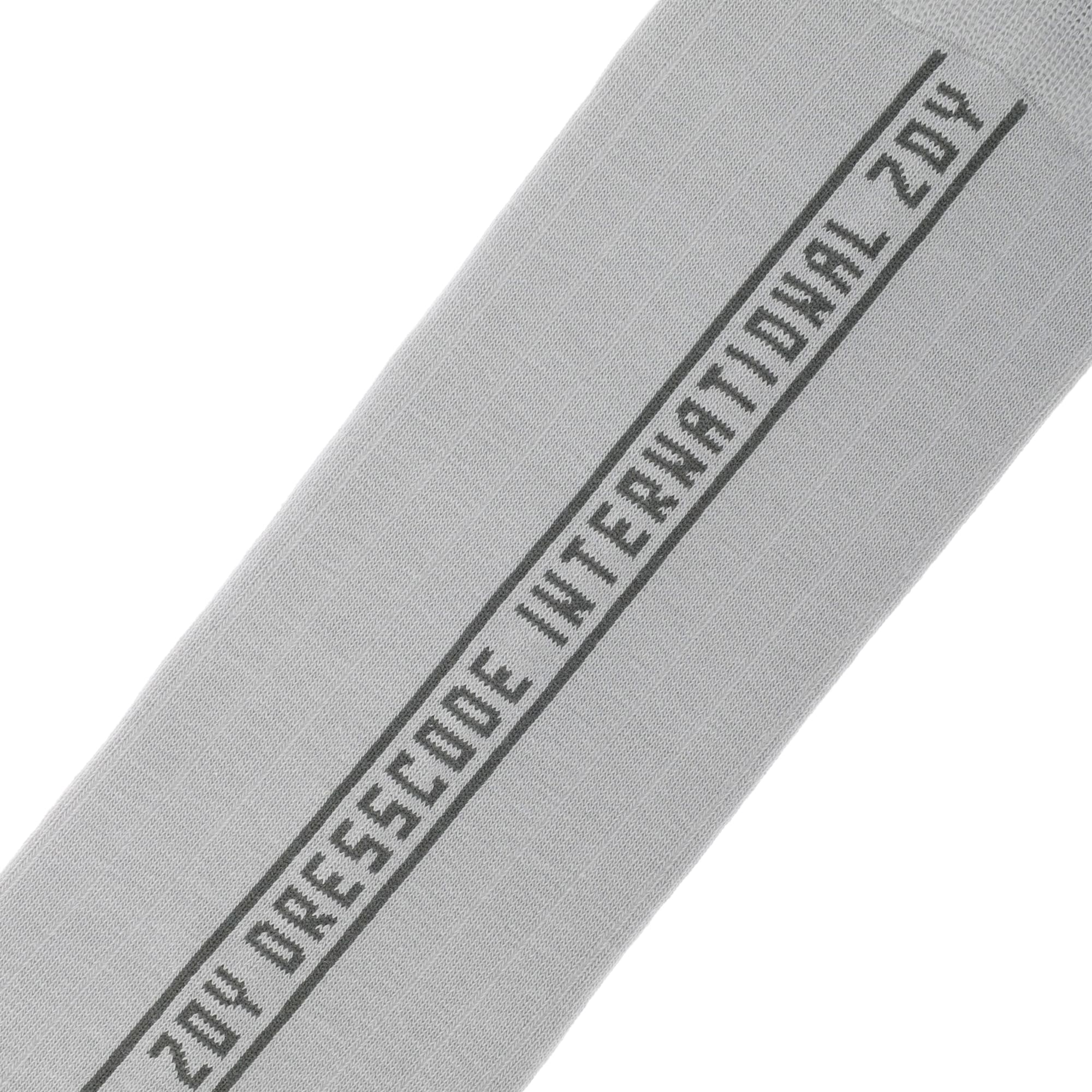 WOMEN COOLMAX ニーハイソックス ライトグレー