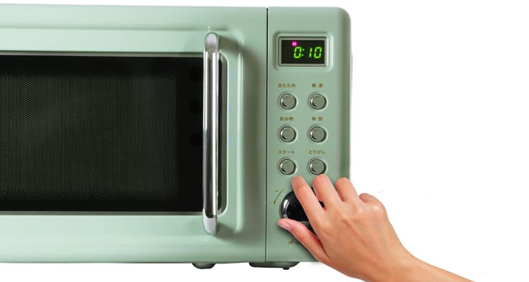 単機能レトロ調電子レンジ 20L(DRW-20HF)｜A-Stage inc.