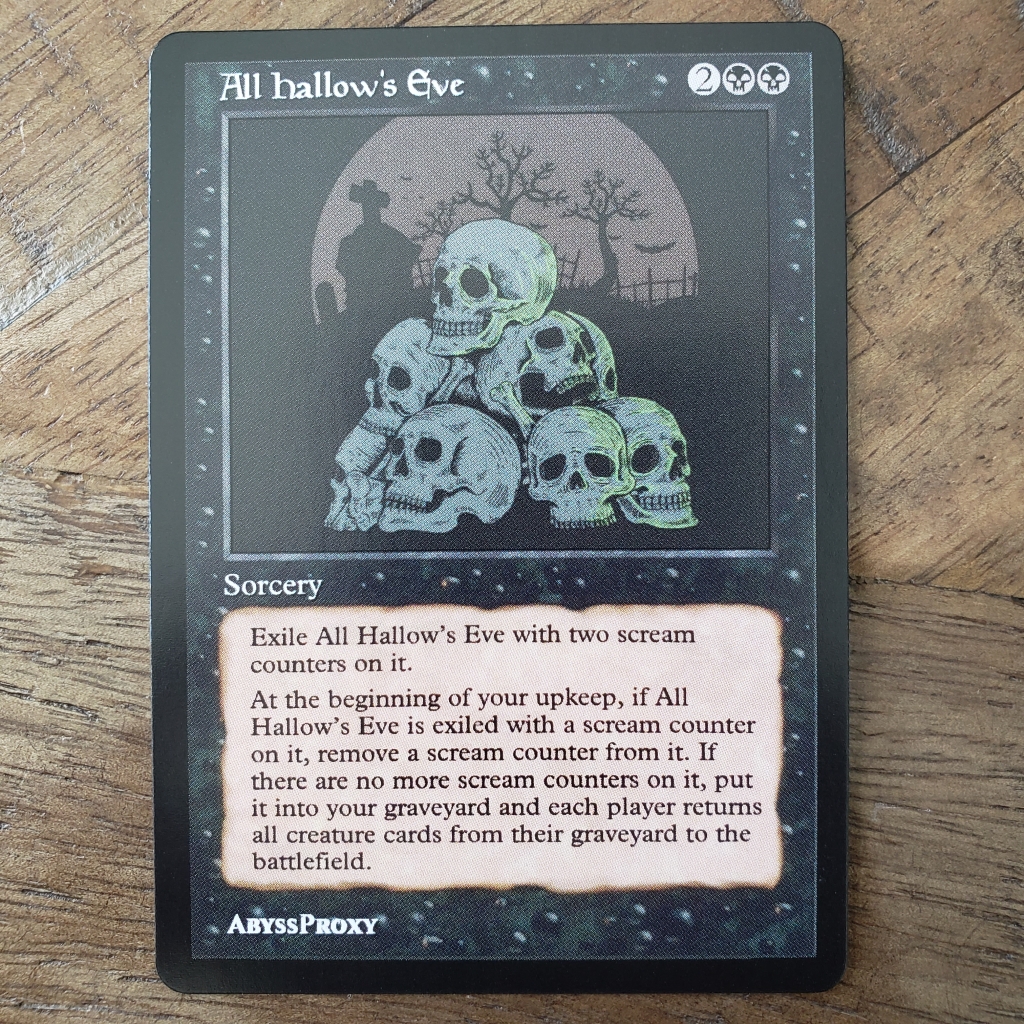 All Hallow's Eve #A - MTG - Abyss Proxy Shop: Enhance Your