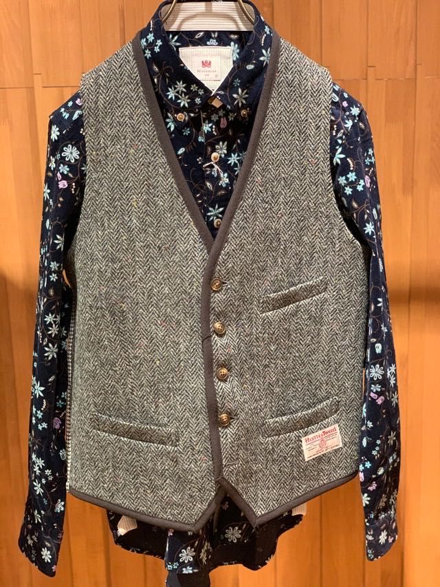 ハリスツイードベストご紹介｜Mitsumine｜Staff Blog｜Mitsumine (三峰