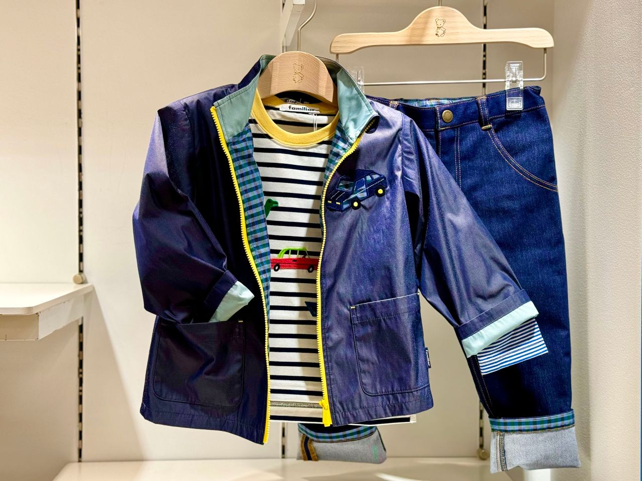 W⭐︎ お正月セールファミリア リバーシブルジャケット 130 ファミリア