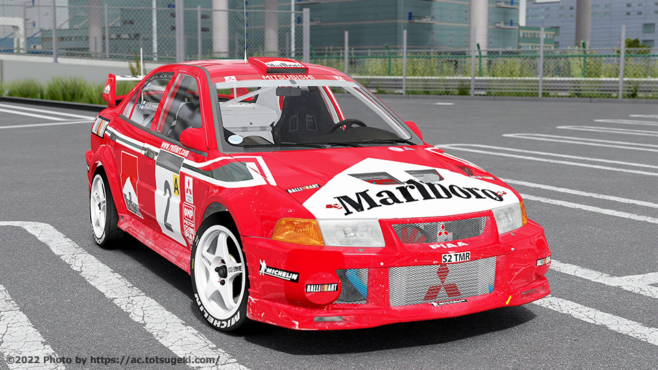 Assetto Corsa】三菱・ランサー (LANCER) エボリューション6 WRC