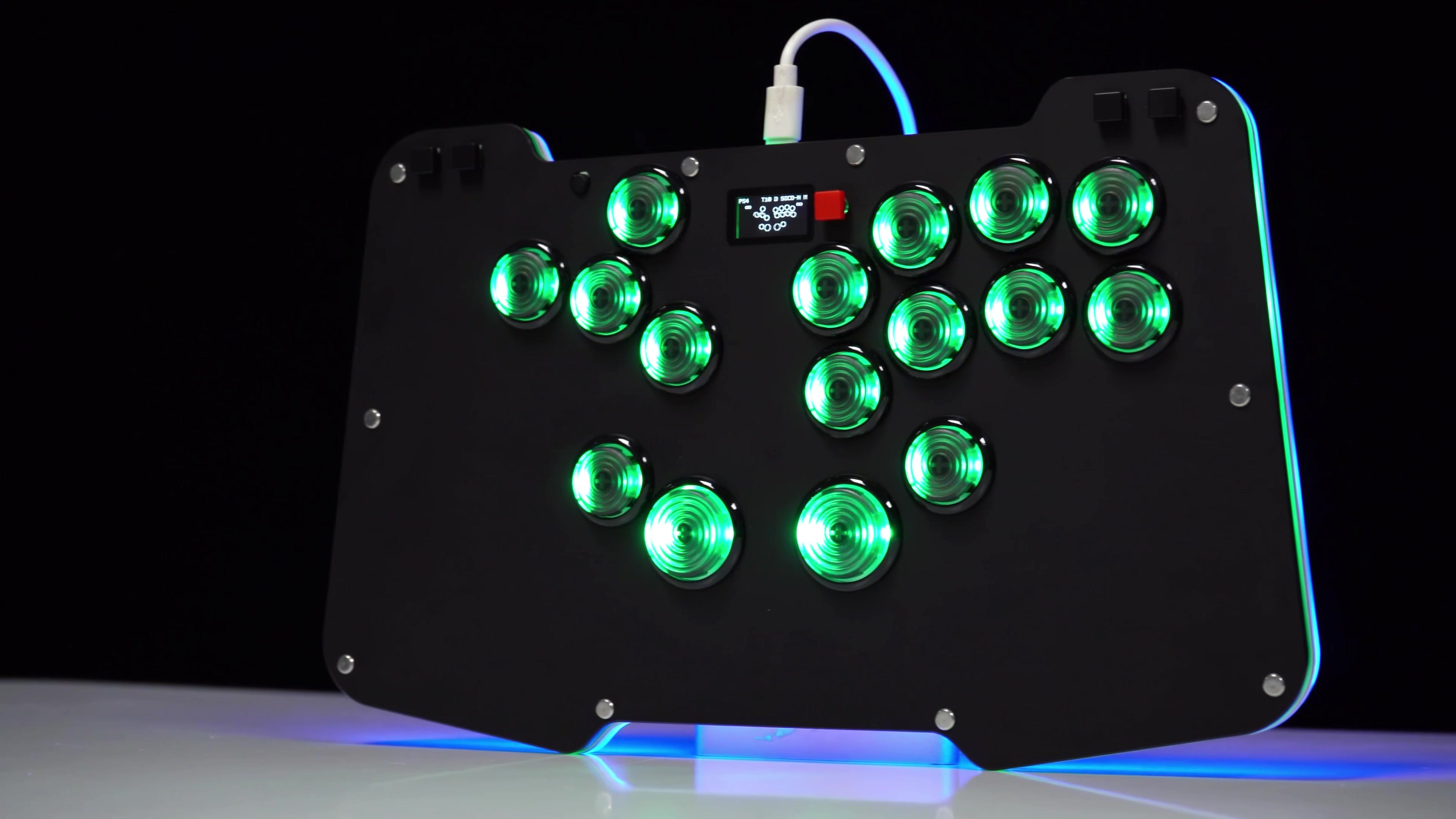 Duelpad Zen Ergo-split All-button Stickless Fighting Controller