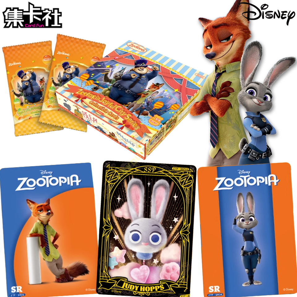 Card.Fun Official Genuine DISNEY Zootopia Card Joyful City Series